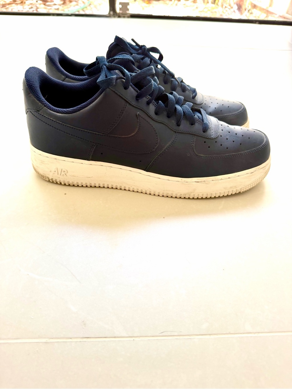 Nike Air Force 1 Low Men's Sneakers - Navy